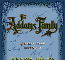 Image n° 4 - screenshots  : Addams Family, The